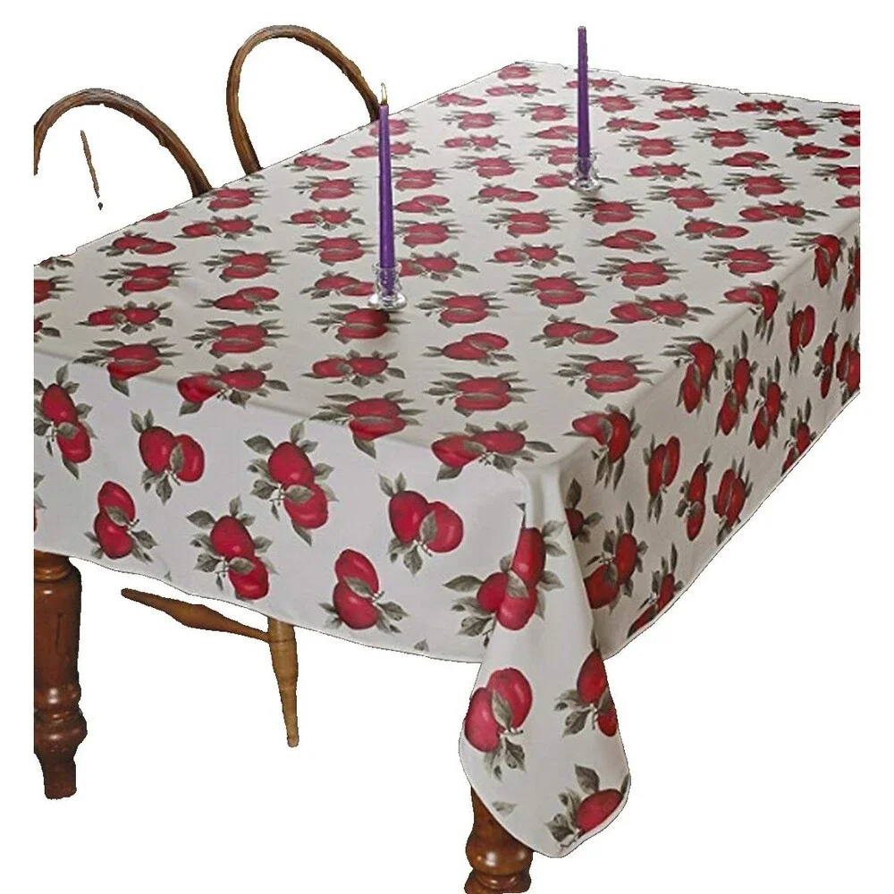 1 Printed Fabric Tablecloth, 52
